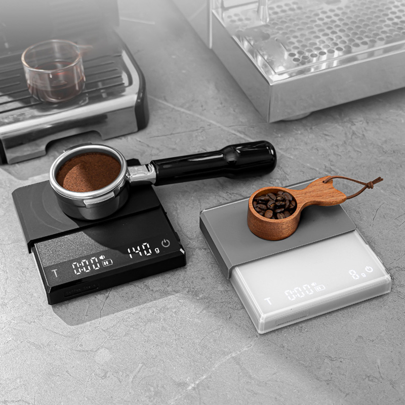 2KG Black and White Digital Coffee Scale